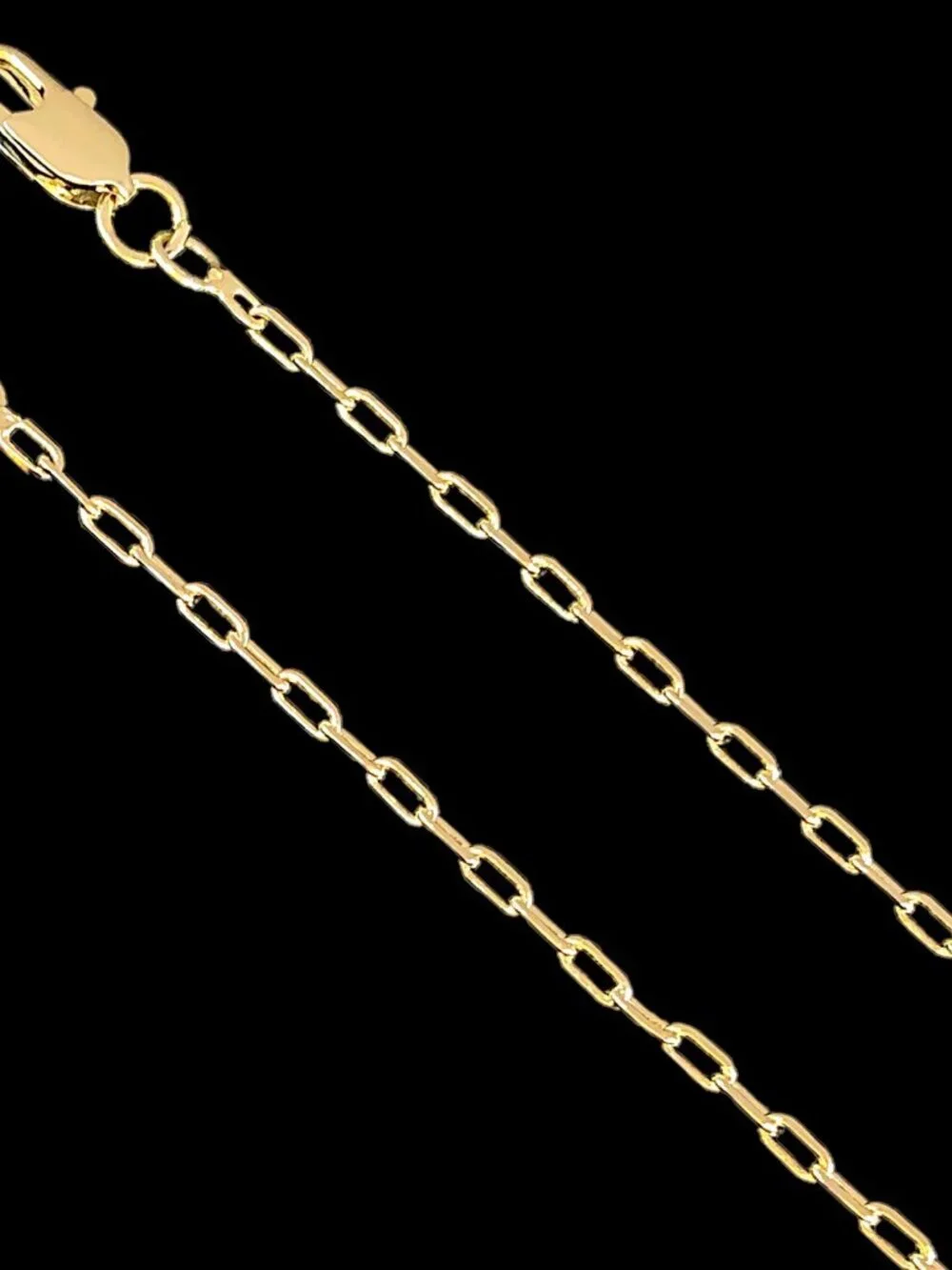 ✨2 for $30 NWOT 18K gold layered/bonded 1.7mm Italia Forzatina 16 inch chain